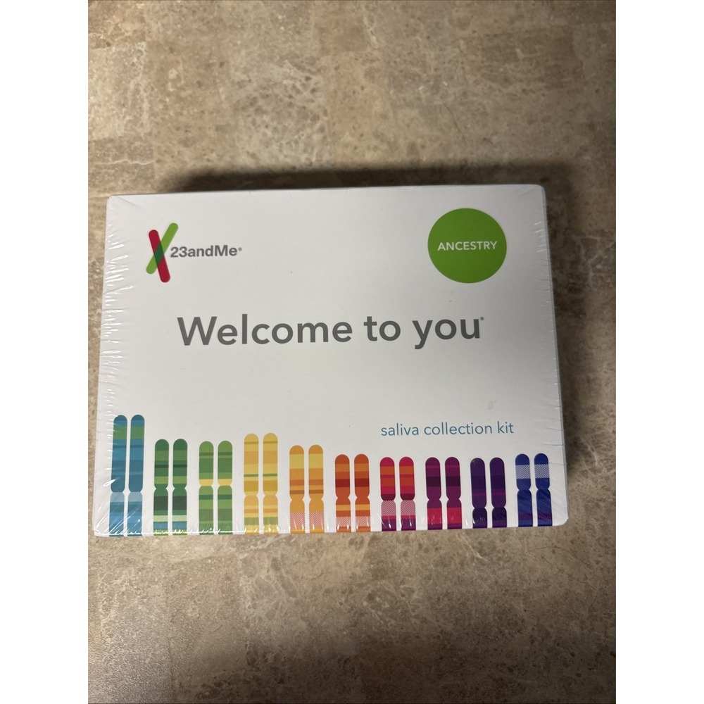 NEW & SEALED 23 &Me Health Ancestry Traits Saliva Collection Kit Expired 08/20